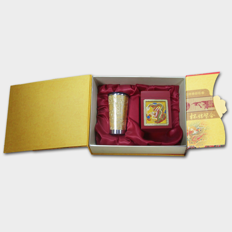 杯锦璧合 云锦创意礼盒
